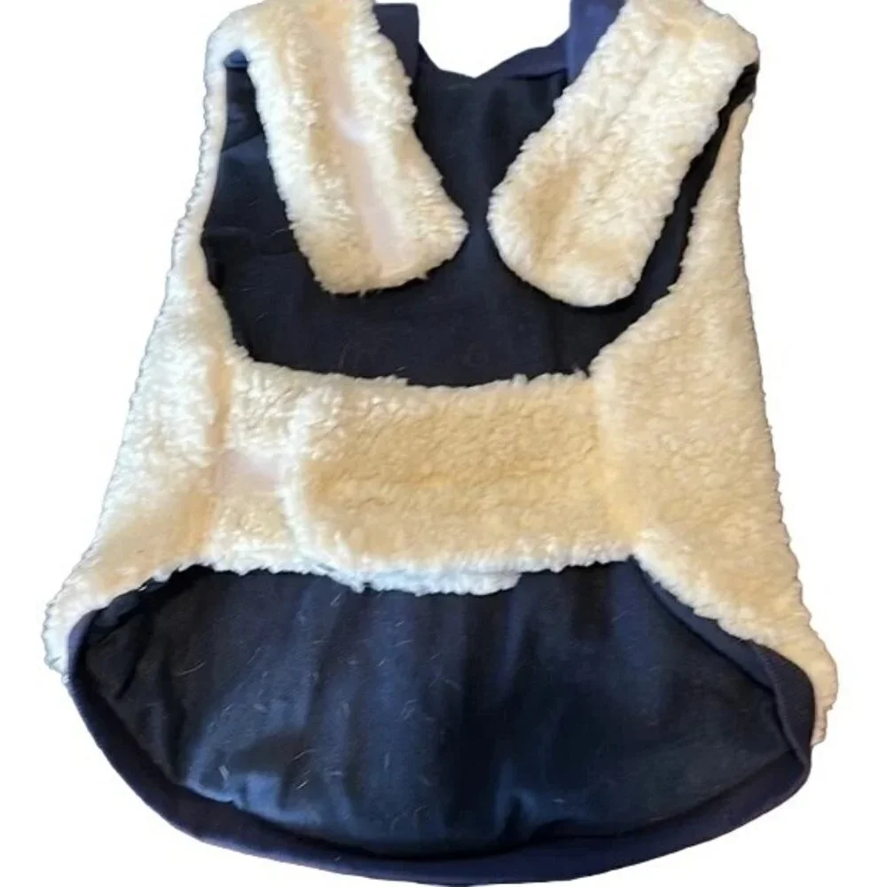 Dog fleece jacket, size medium